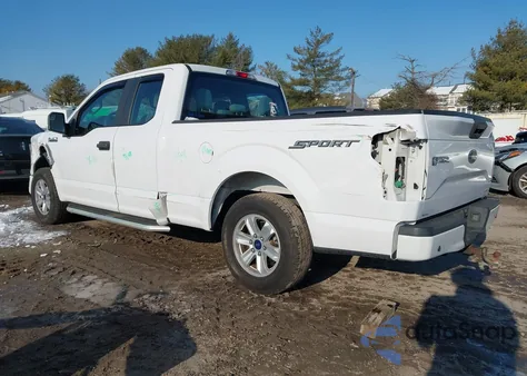 2016 Ford F-150 Xl z USA, uszkodzony, nr VIN 1FTEX1C80GKF38303
